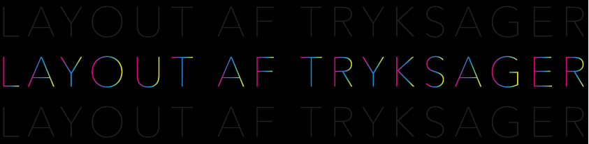 Layout-af-tryksager