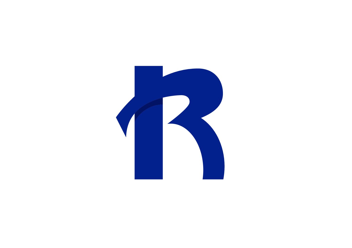 R - Bogstav logo